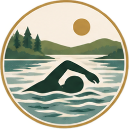 Icon Schwimmen / erstellt mit KI