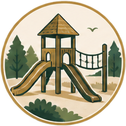 Icon Spielplatz / erstellt mit KI